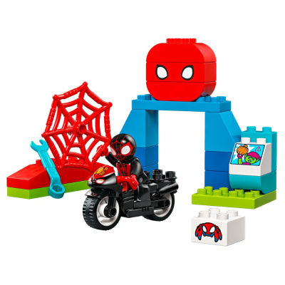 Конструктор Lego Duplo 10424 Приключение Спина на мотоцикле 01